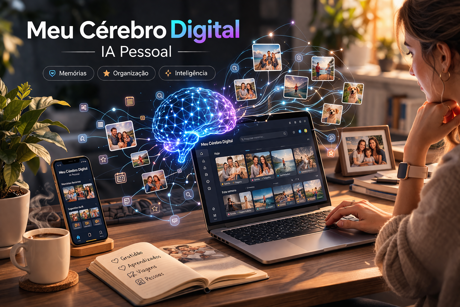 Conceito de Cérebro Digital para gestão de conhecimento